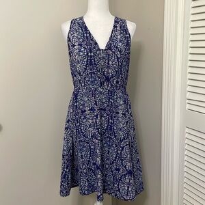 Rebecca Taylor Blue and Pink dress EUC